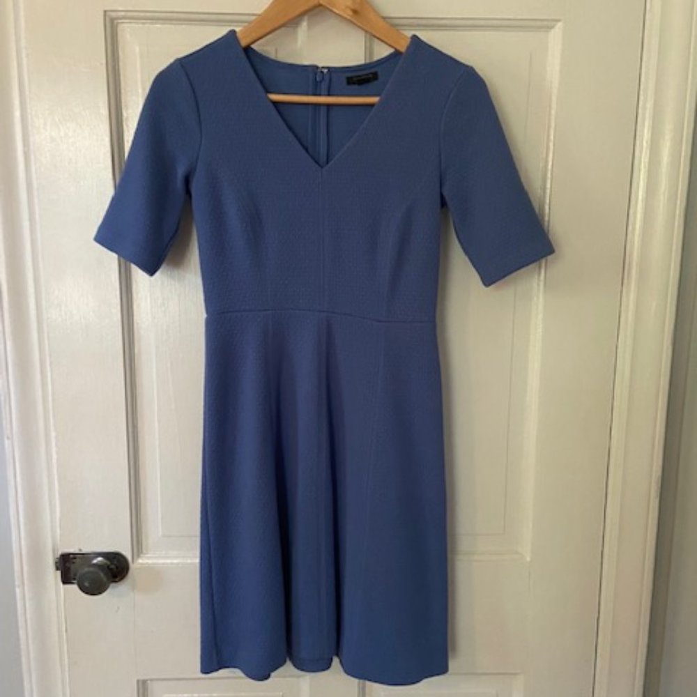 Ann Taylor blue dress 00P